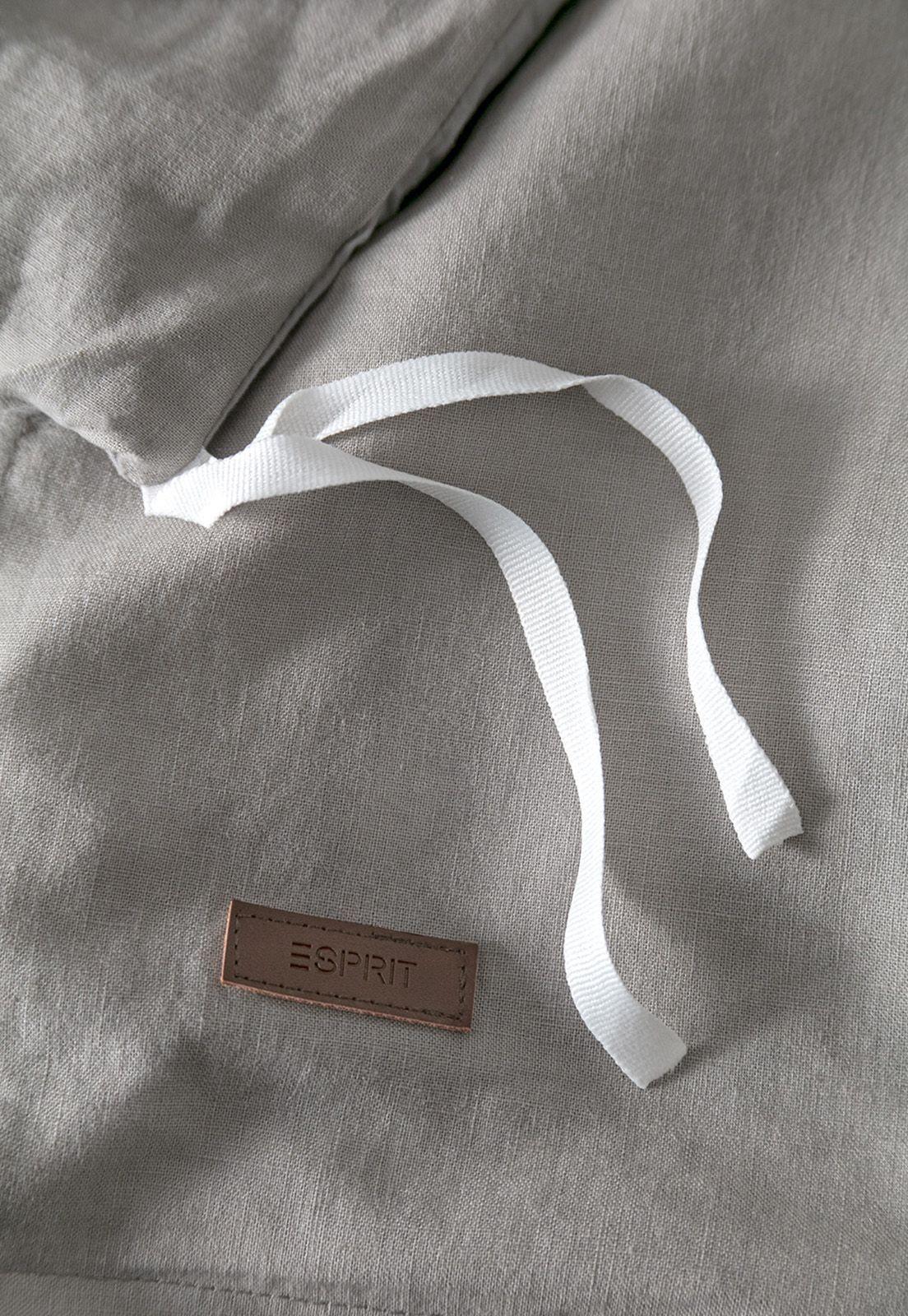 Funda de Plumón Lino 1,5 Plazas Esprit Rosa-3