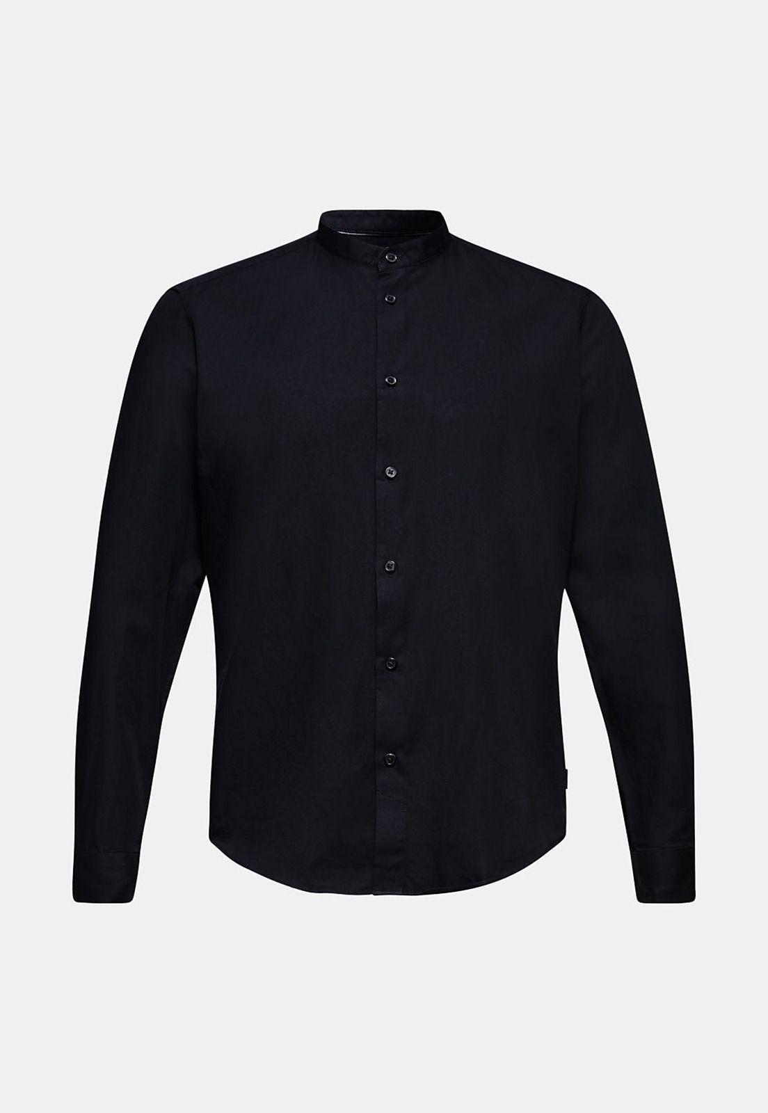 Con lana: camisa con cuello alto-8