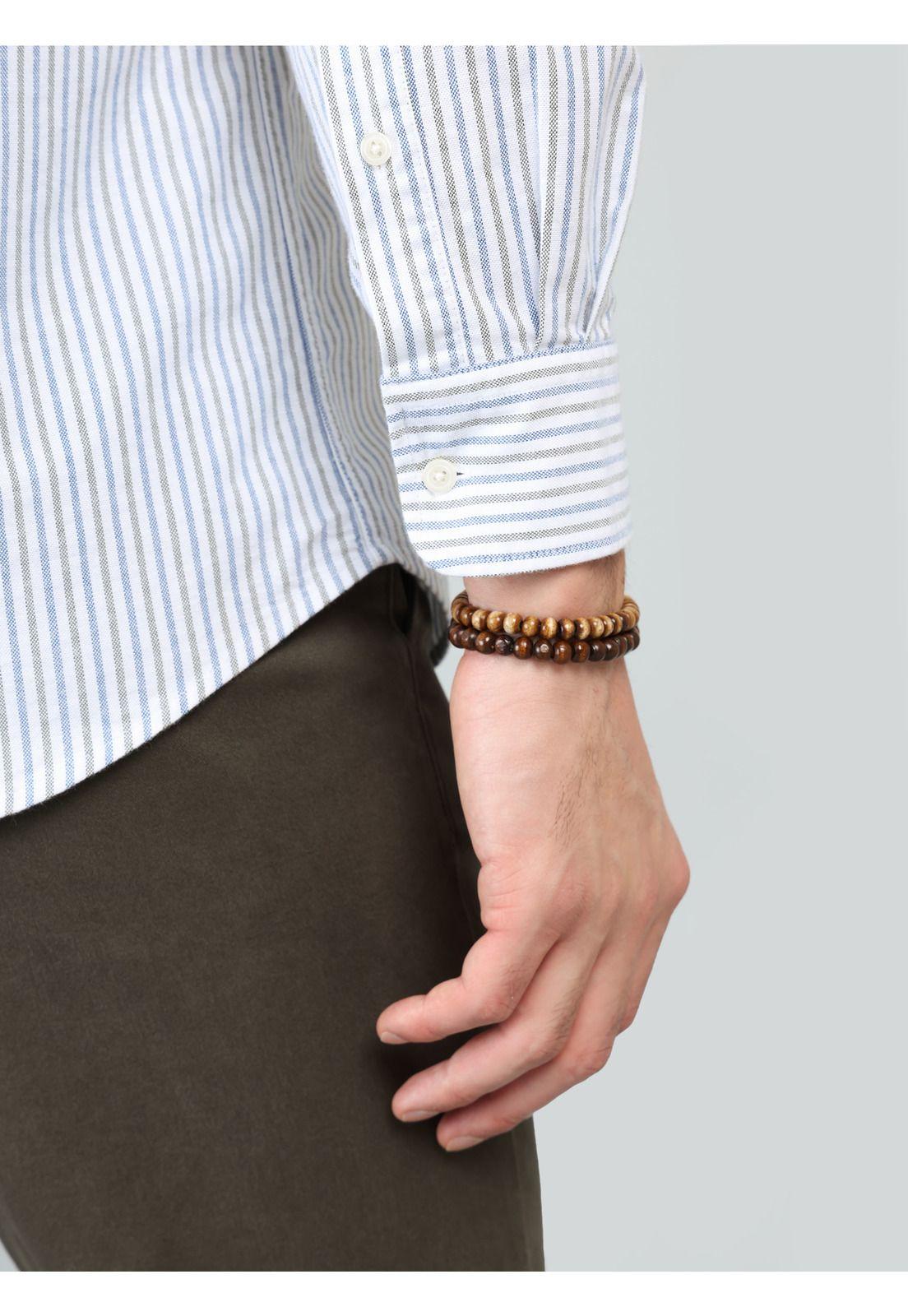 Camisa Oxford Spandex Regular fit Verde Arrow CM33002VE-5