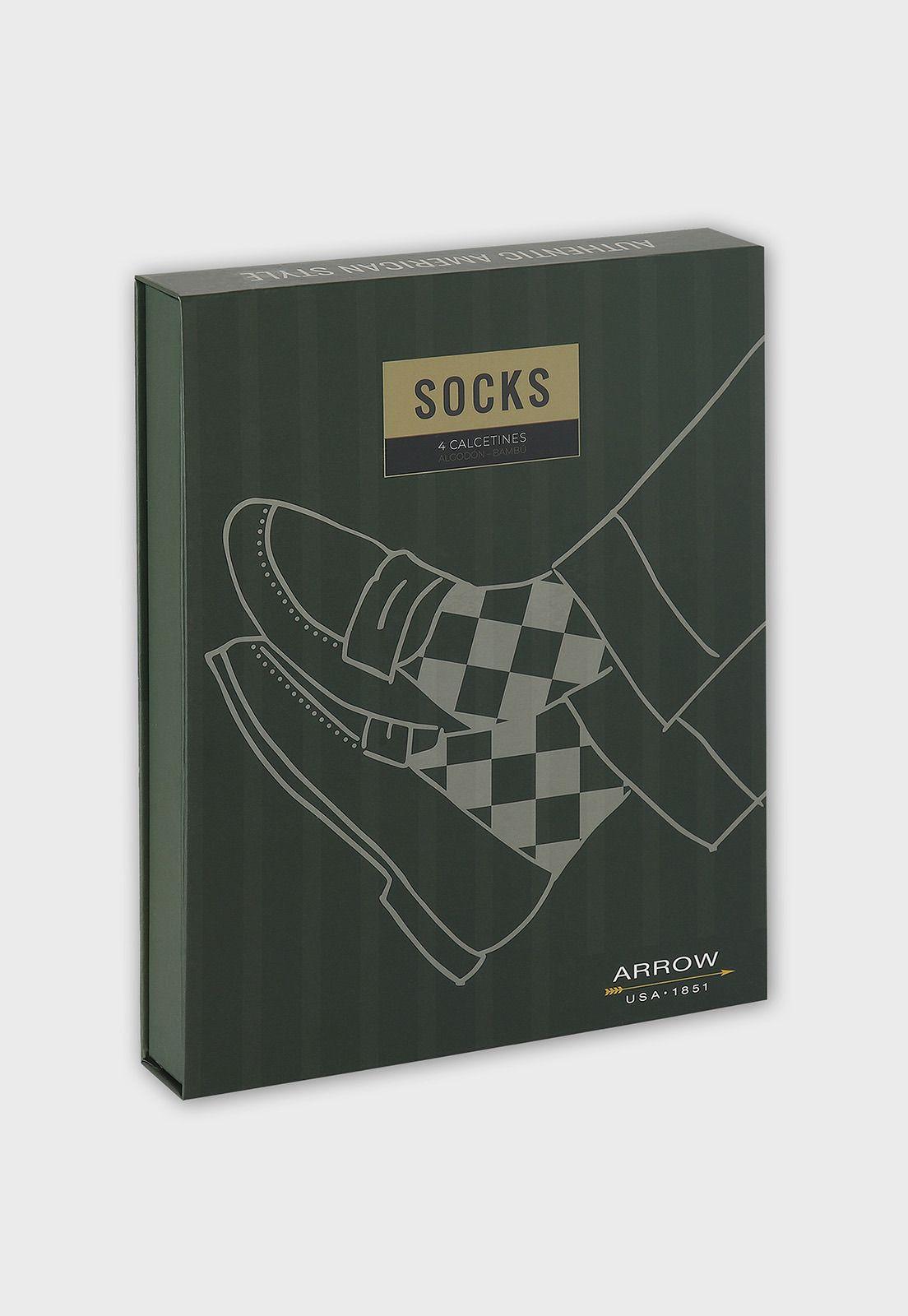 Caja Calcetines 4 Unidades Arrow-5