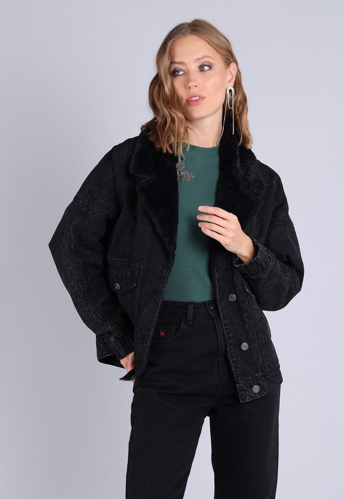 Chaqueta Denim Mujer Soviet AISMG03DE-0