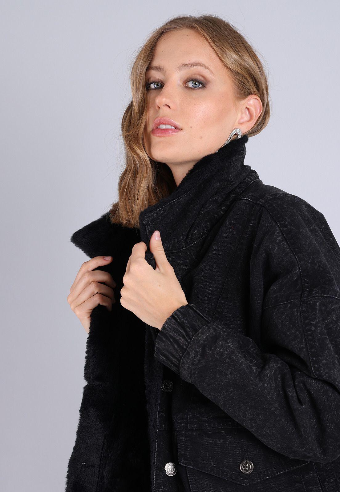 Chaqueta Denim Mujer Soviet AISMG03DE-2