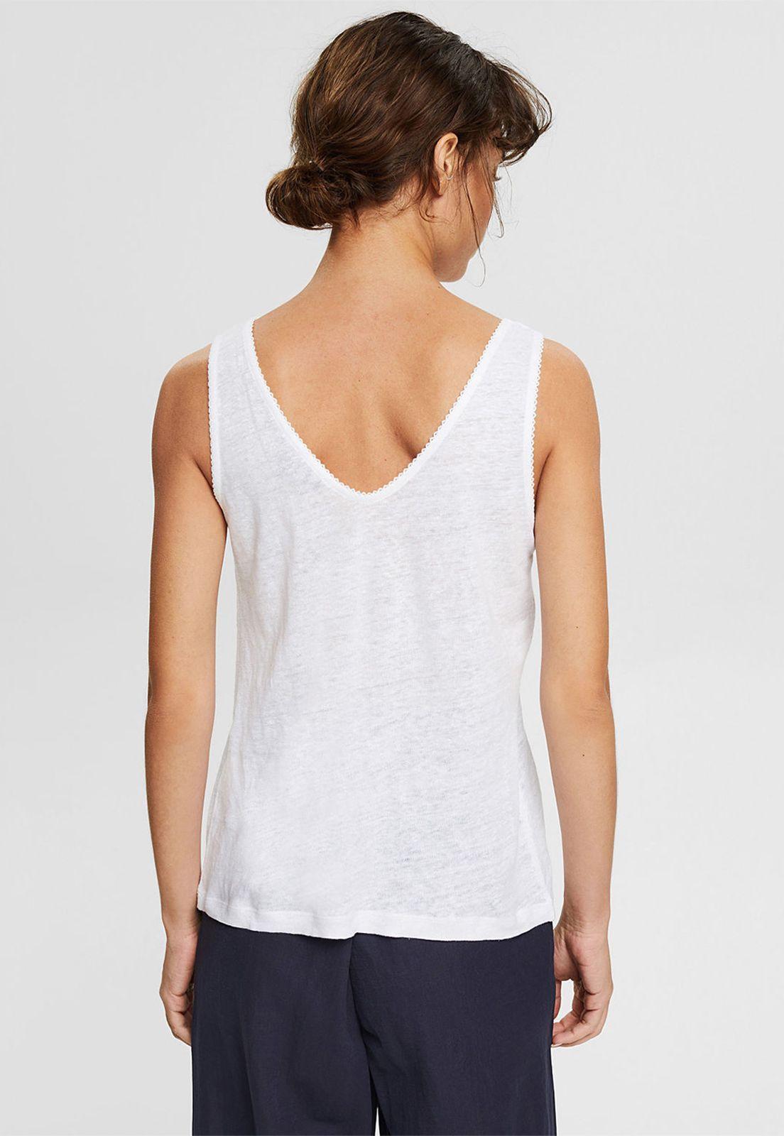 Polera De Lino Esprit-1