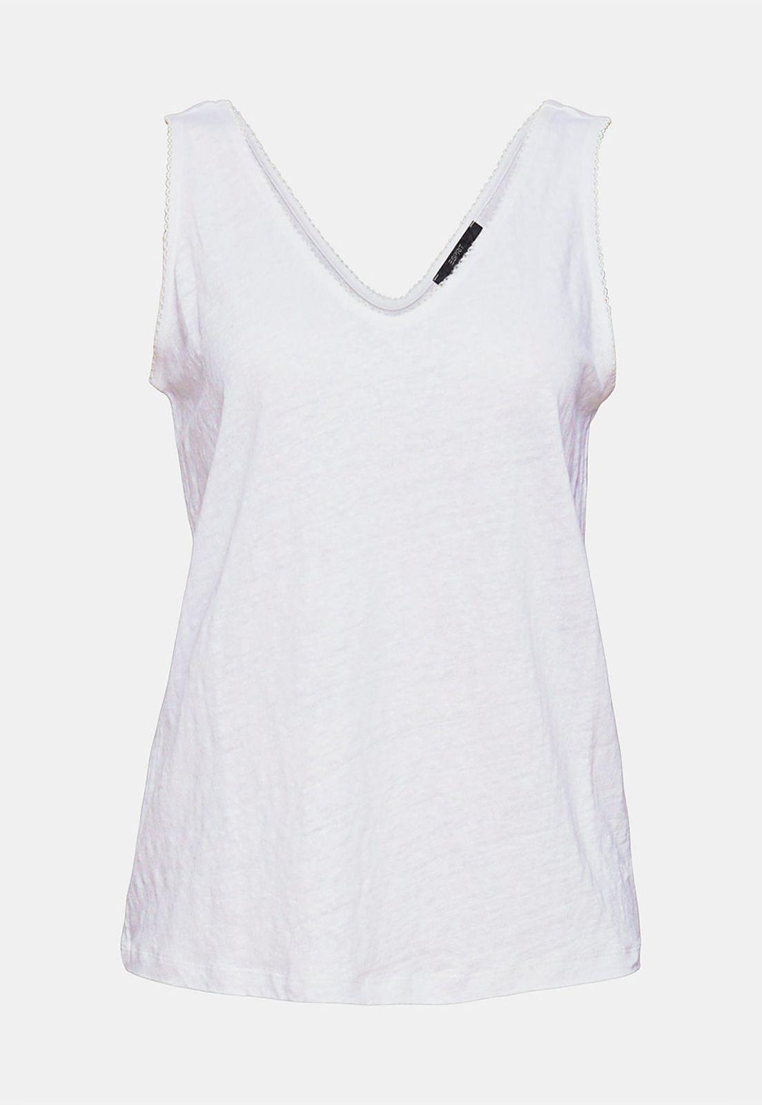 Polera De Lino Esprit-3