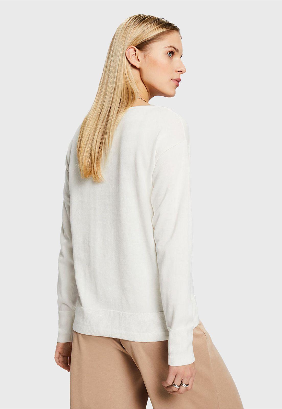 Sweater De Cuello Barco Mujer Esprit 994EE1I311-1