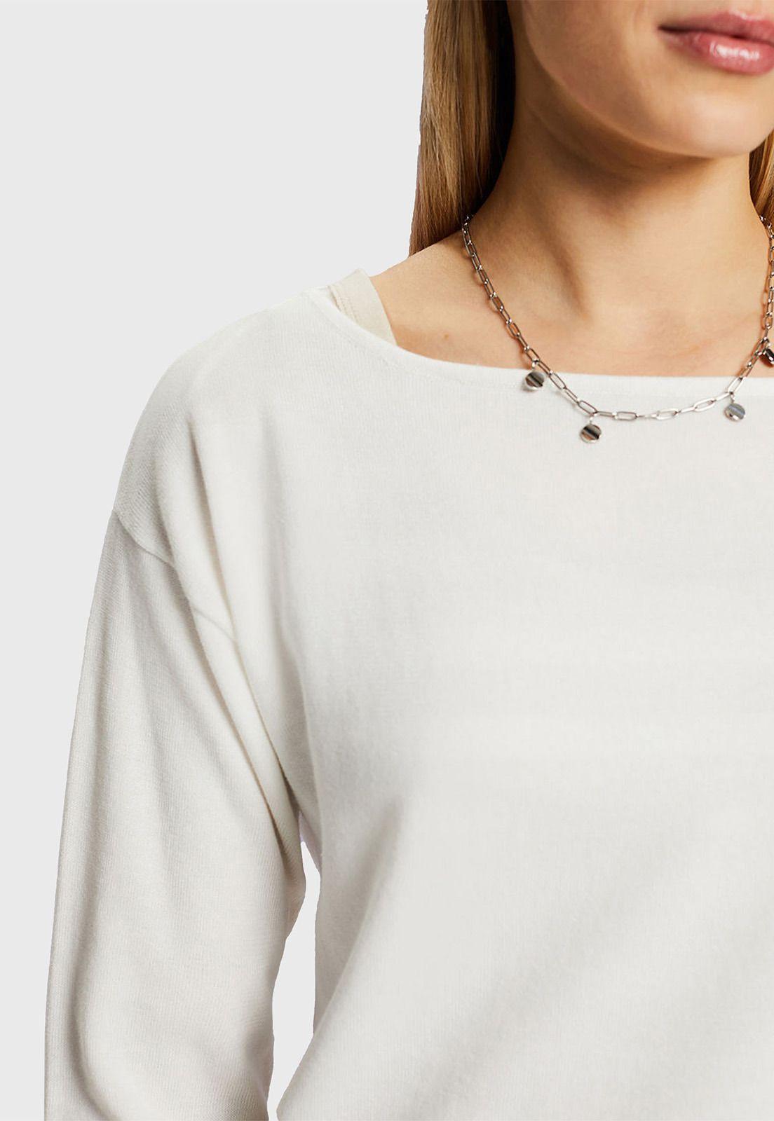 Sweater De Cuello Barco Mujer Esprit 994EE1I311-3