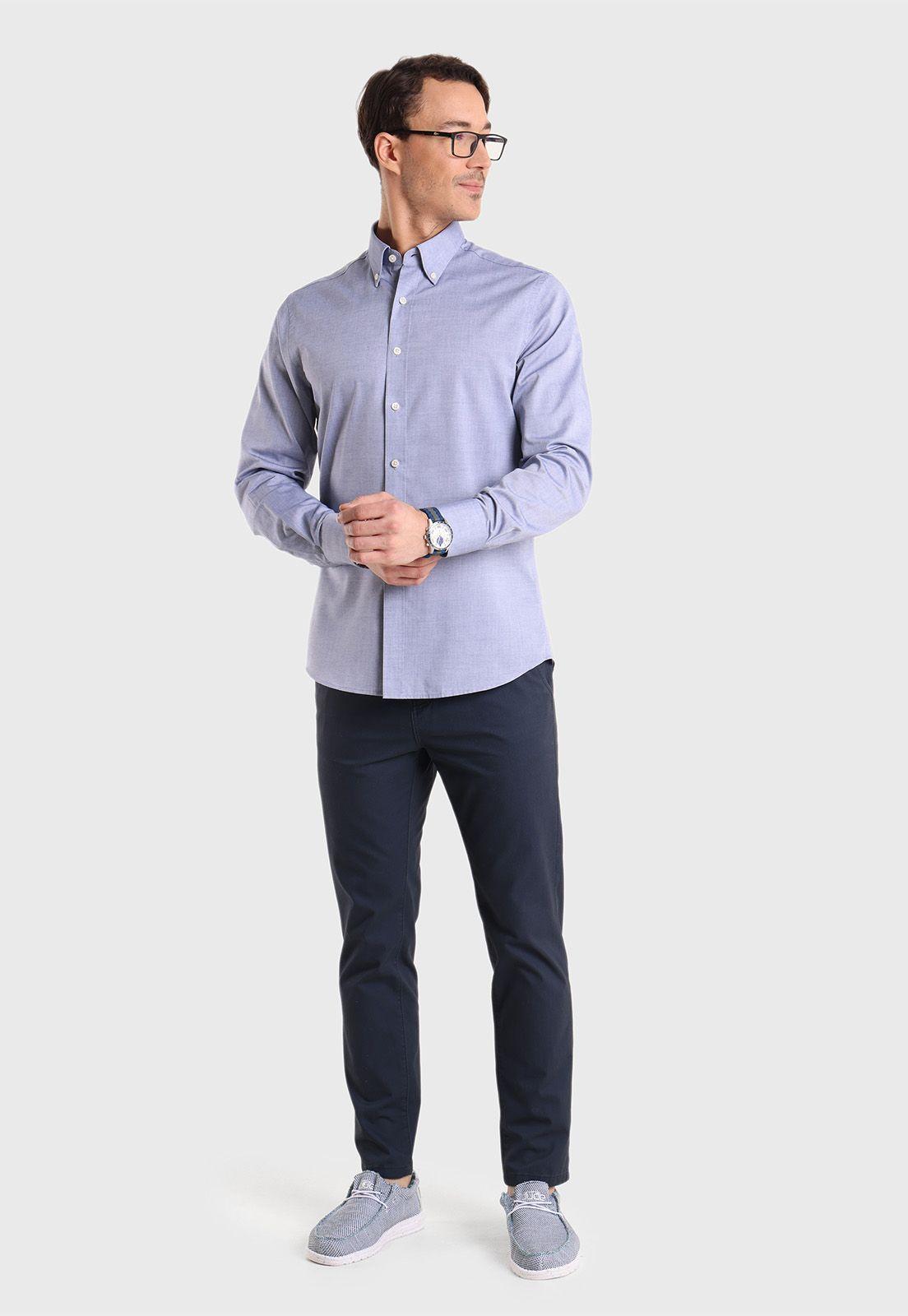 Camisa Básica Cuello con Botón Guy Laroche-3