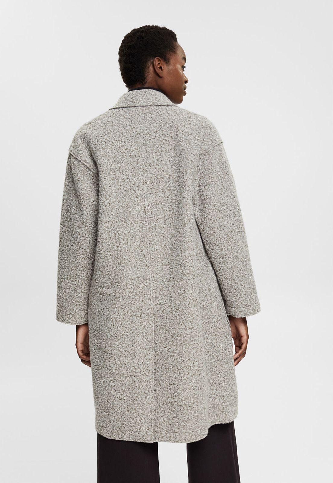 Abrigo De Corte Holgado Mujer Esprit-1