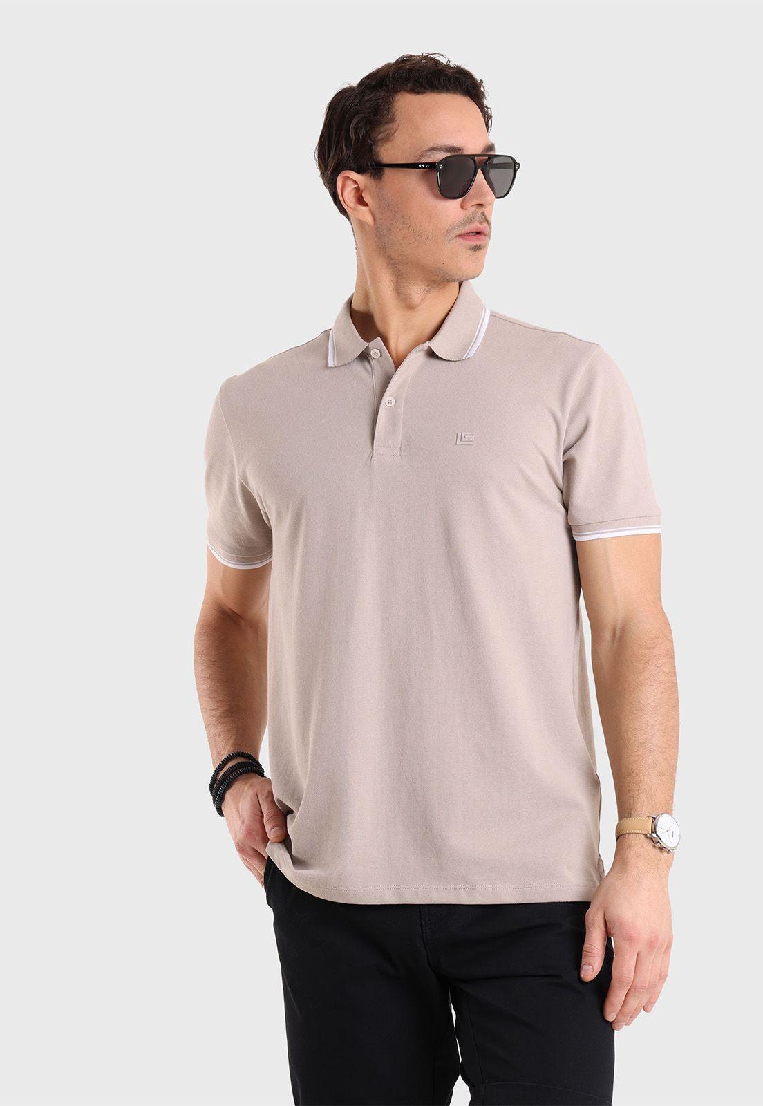 Polera Piqué Manga Corta Guy Laroche-0