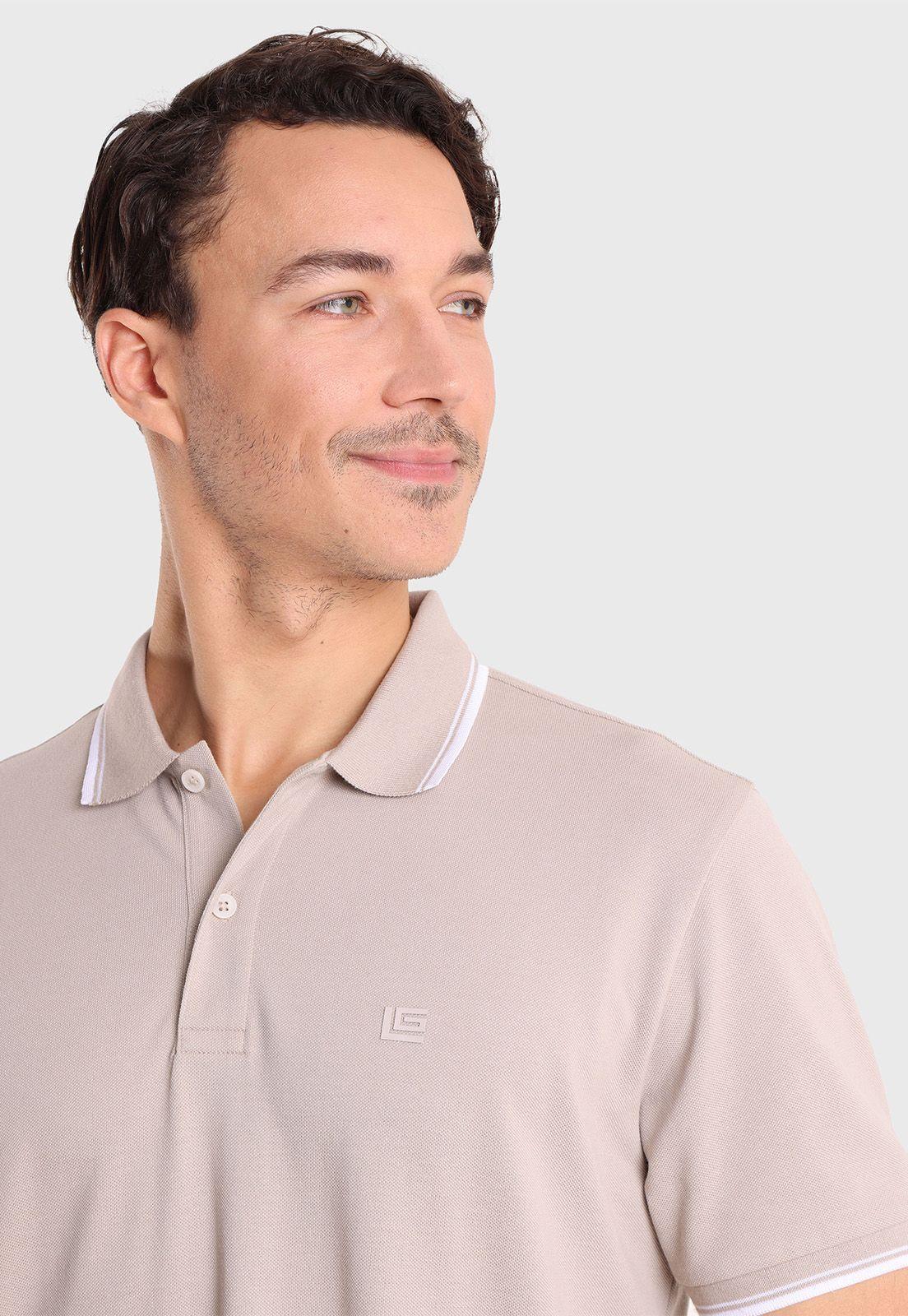 Polera Piqué Manga Corta Guy Laroche-2