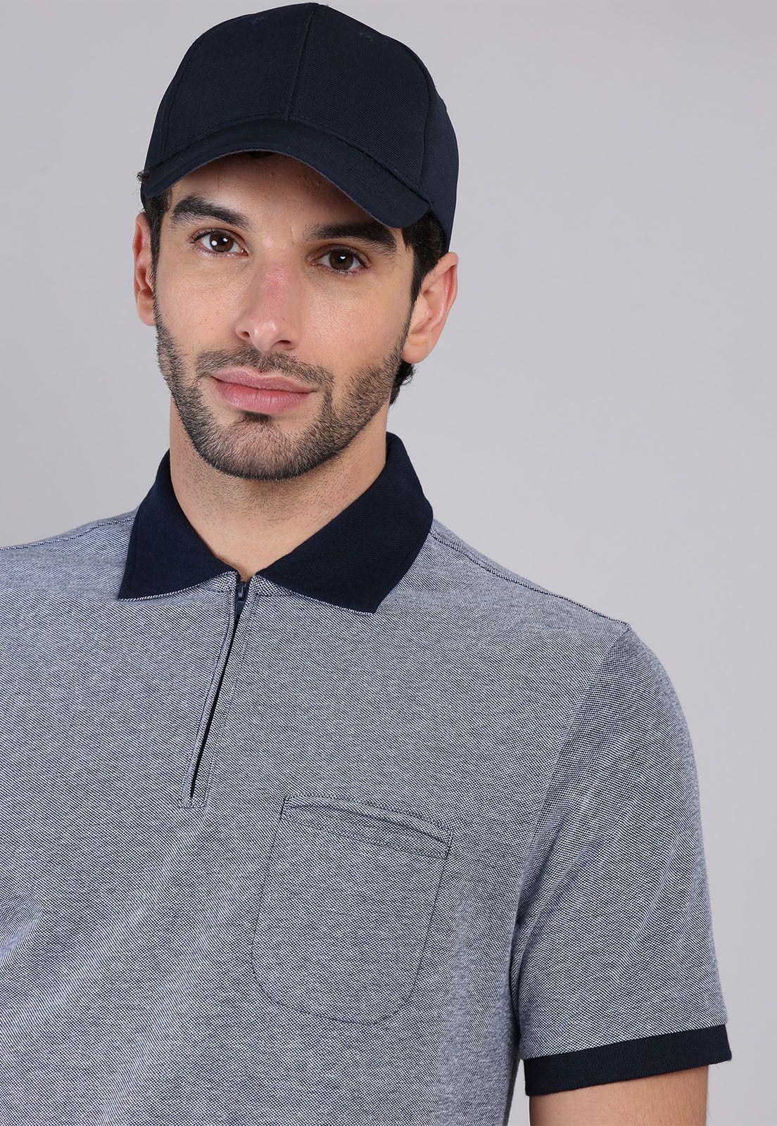 Polera Pique Melange Piero Butti-2