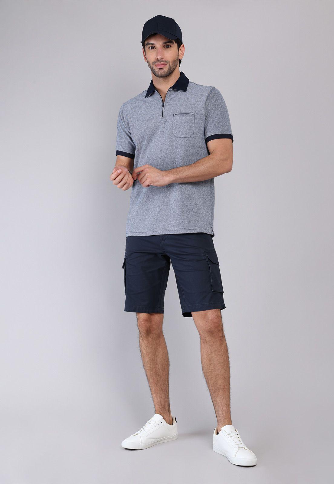 Polera Pique Melange Piero Butti-3