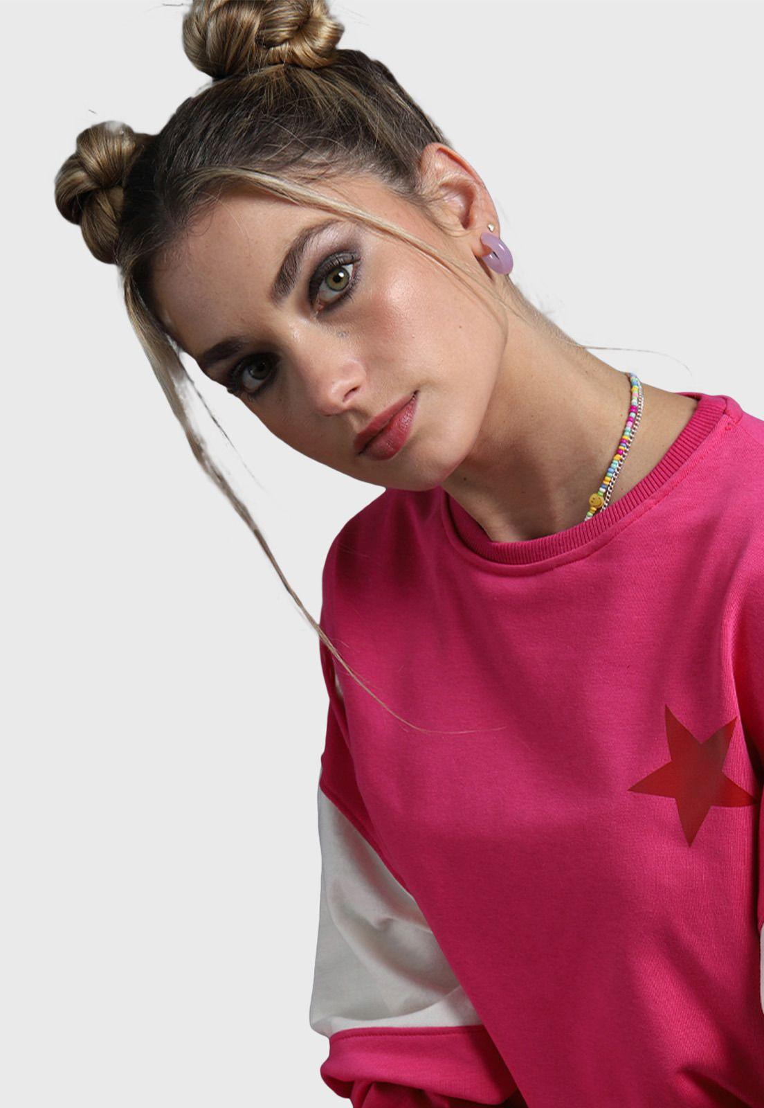 Poleron Crop Mujer Soviet SPL1646FU-0