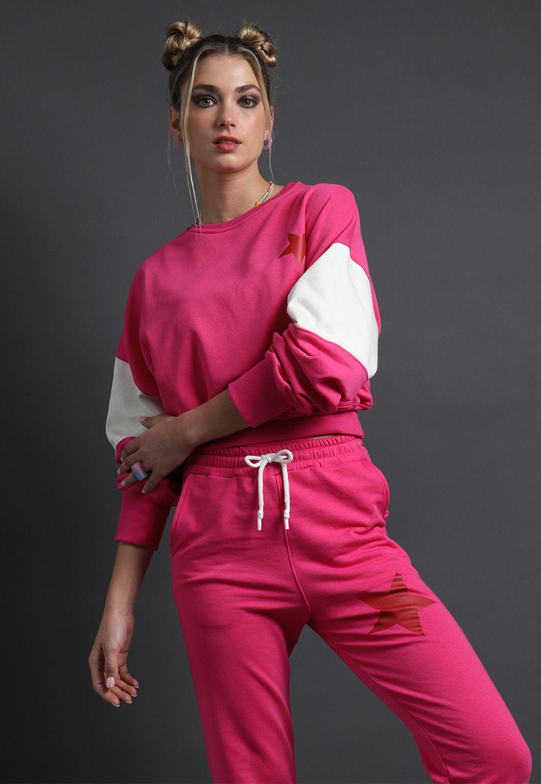 Poleron Crop Mujer Soviet SPL1646FU-1