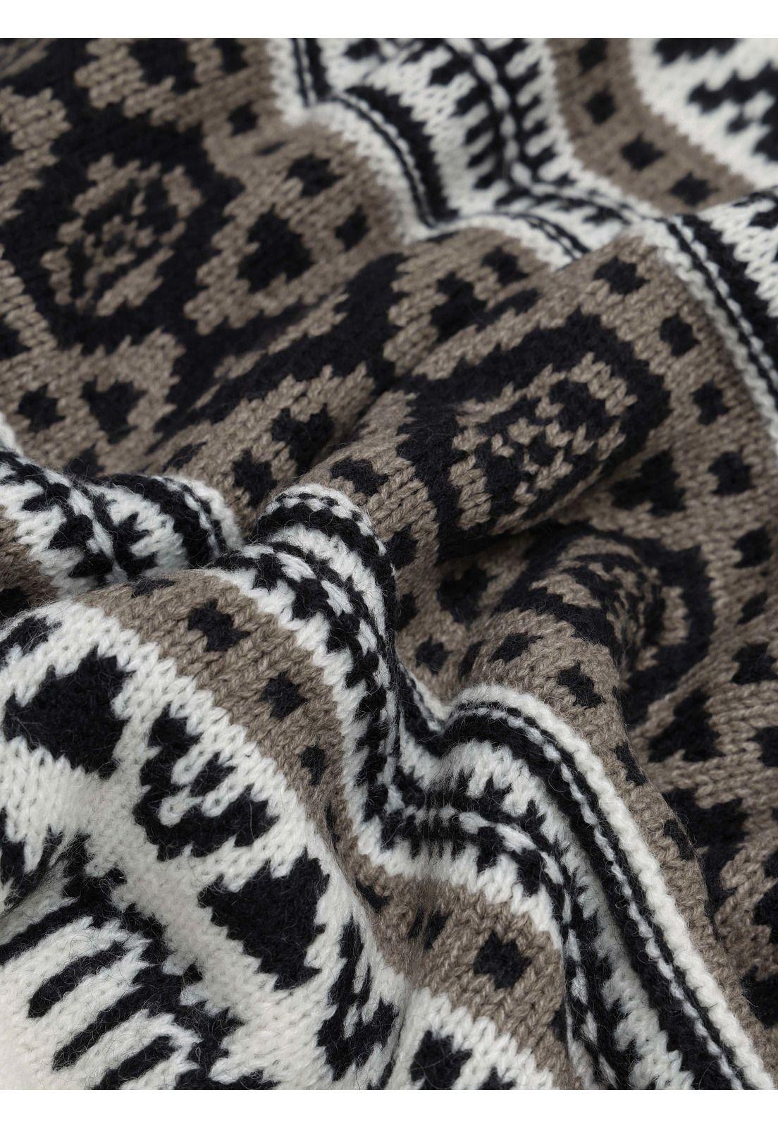 Sweater Cuello Alto Regular Fit Crudo Arrow SW33014EC-5