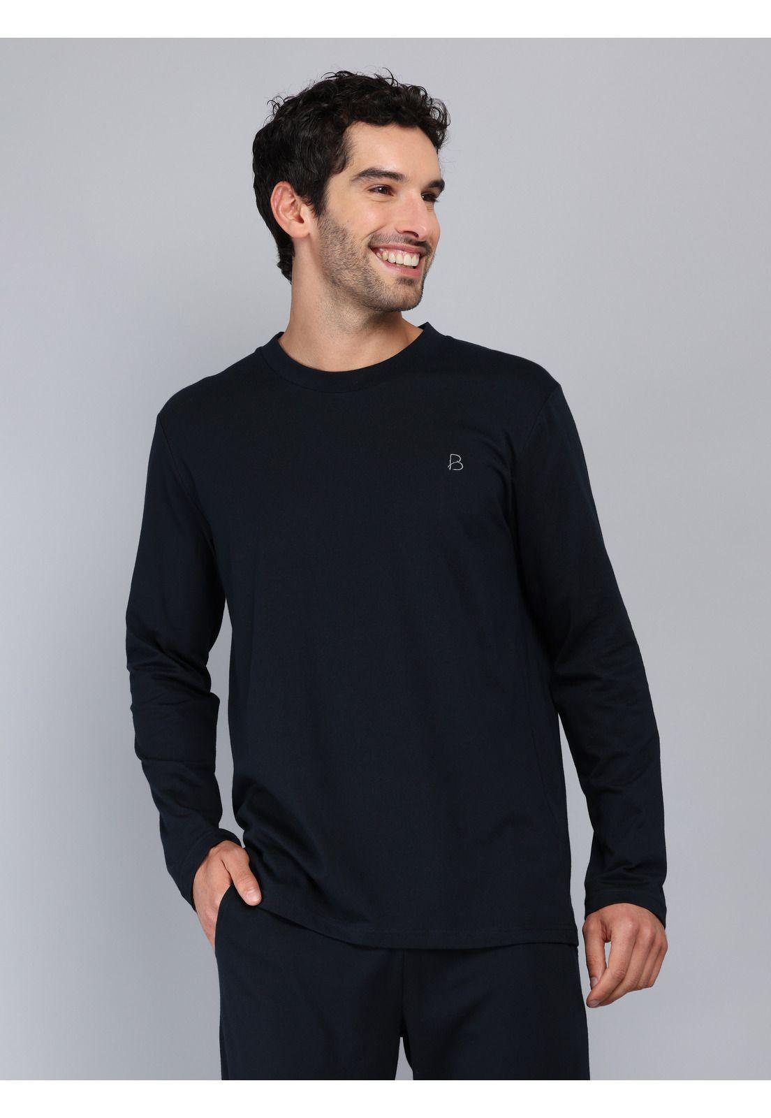 Pijama Largo Regular Fit Azul Piero Butti PBCIP01AZ-2