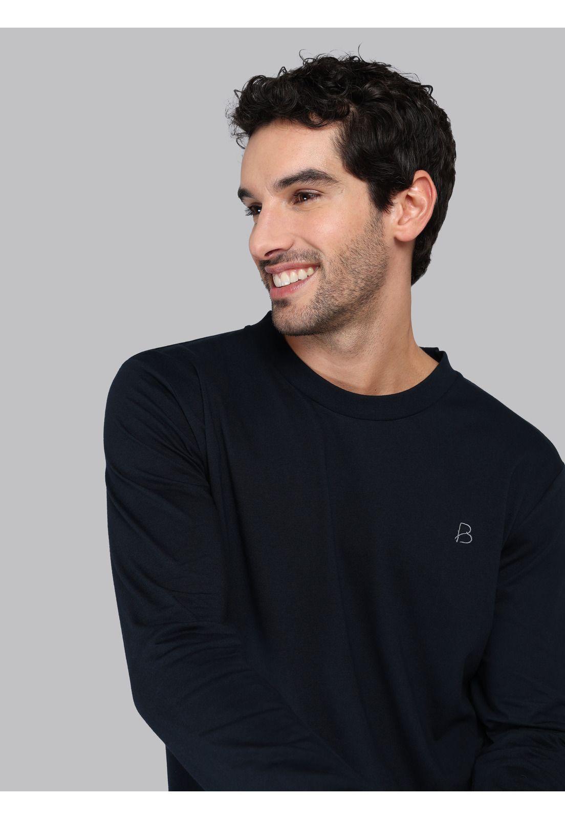 Pijama Largo Regular Fit Azul Piero Butti PBCIP01AZ-3