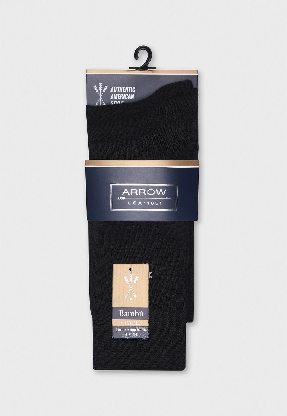 Calcetines Pack 3 Unidades Bambú Arrow CP32519NE-5