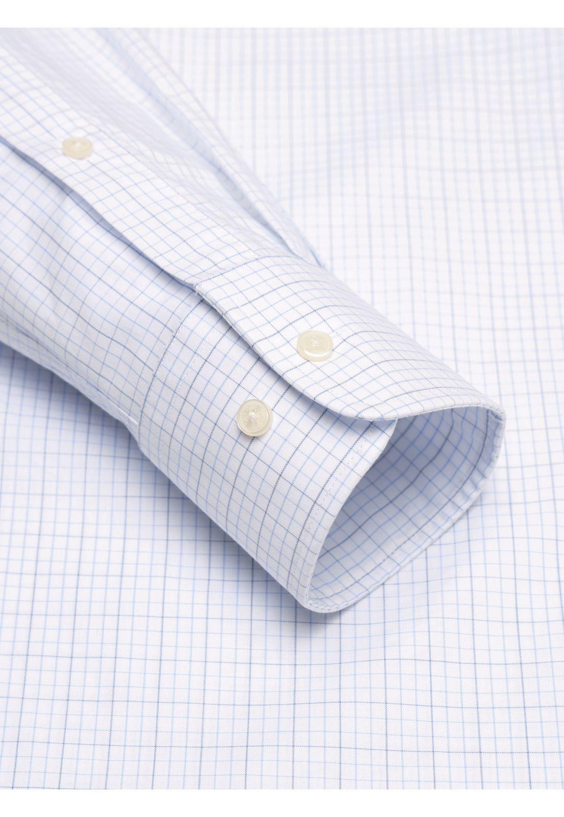 Camisa Cuadros Regular Fit Celeste Piero Butti PBDVF10CE-5
