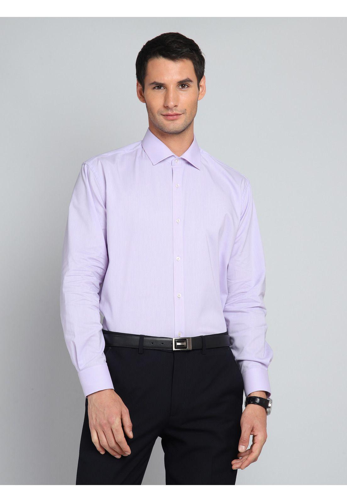 Camisa Hombre Arrow Formal Spandex Texturada-0