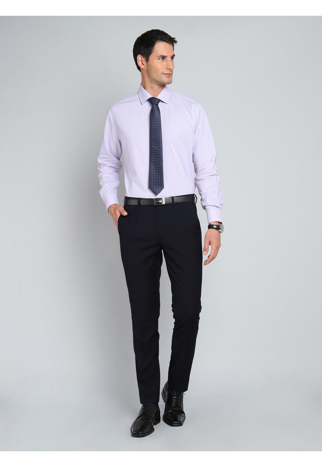 Camisa Hombre Arrow Formal Spandex Texturada-4