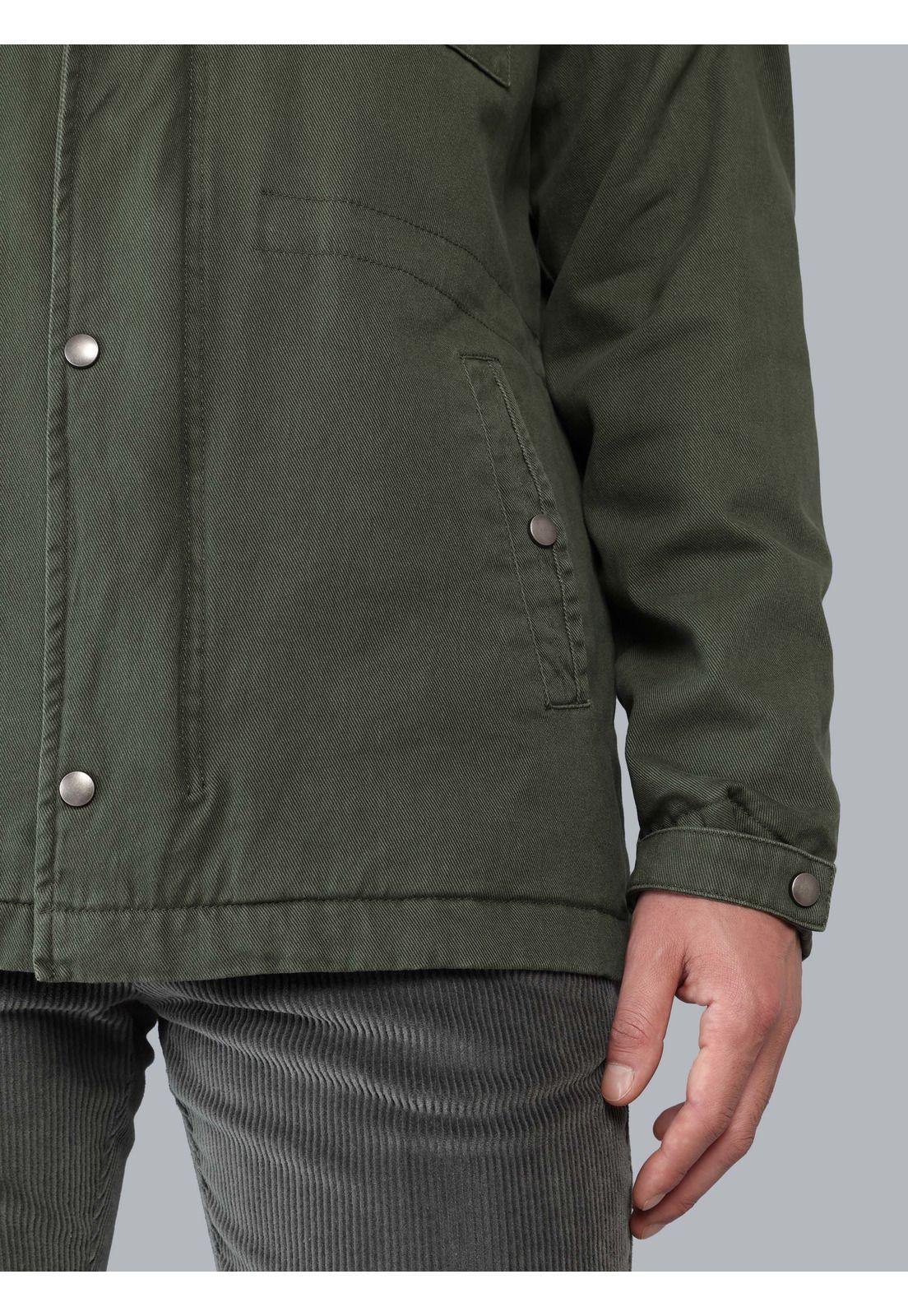 Chaqueta Lisa Recta Regular Fit Verde Arrow CA33096VE-4