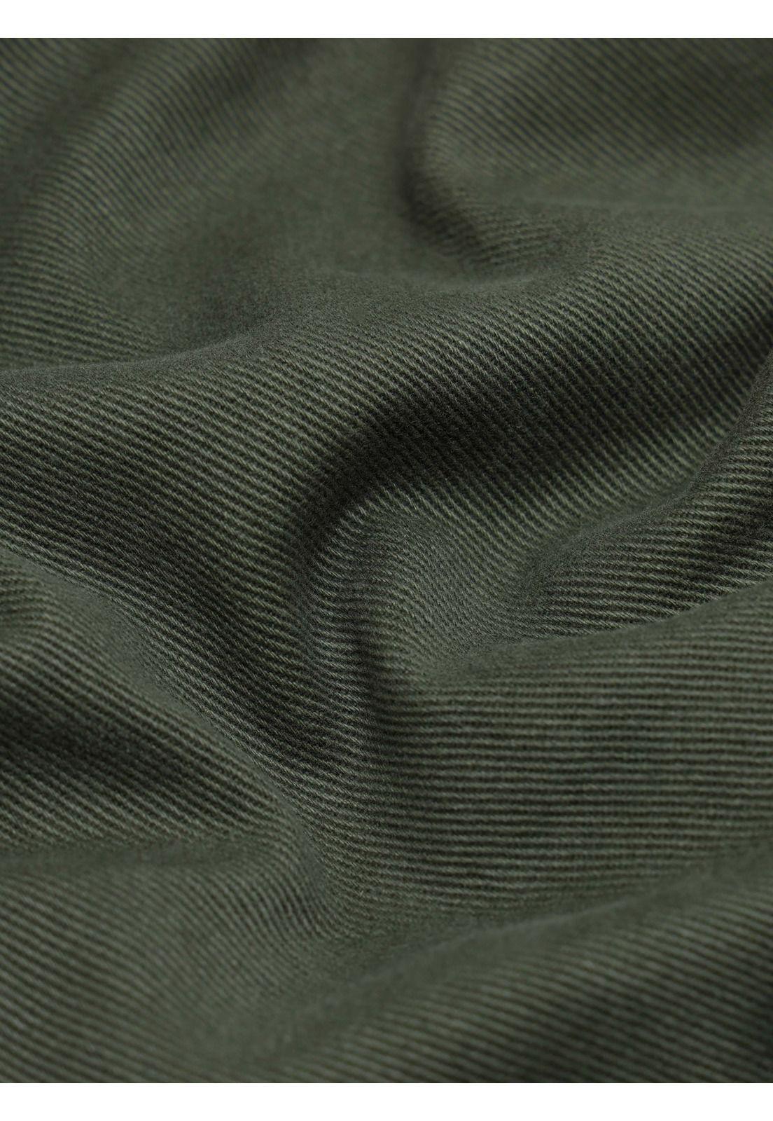 Chaqueta Lisa Recta Regular Fit Verde Arrow CA33096VE-5