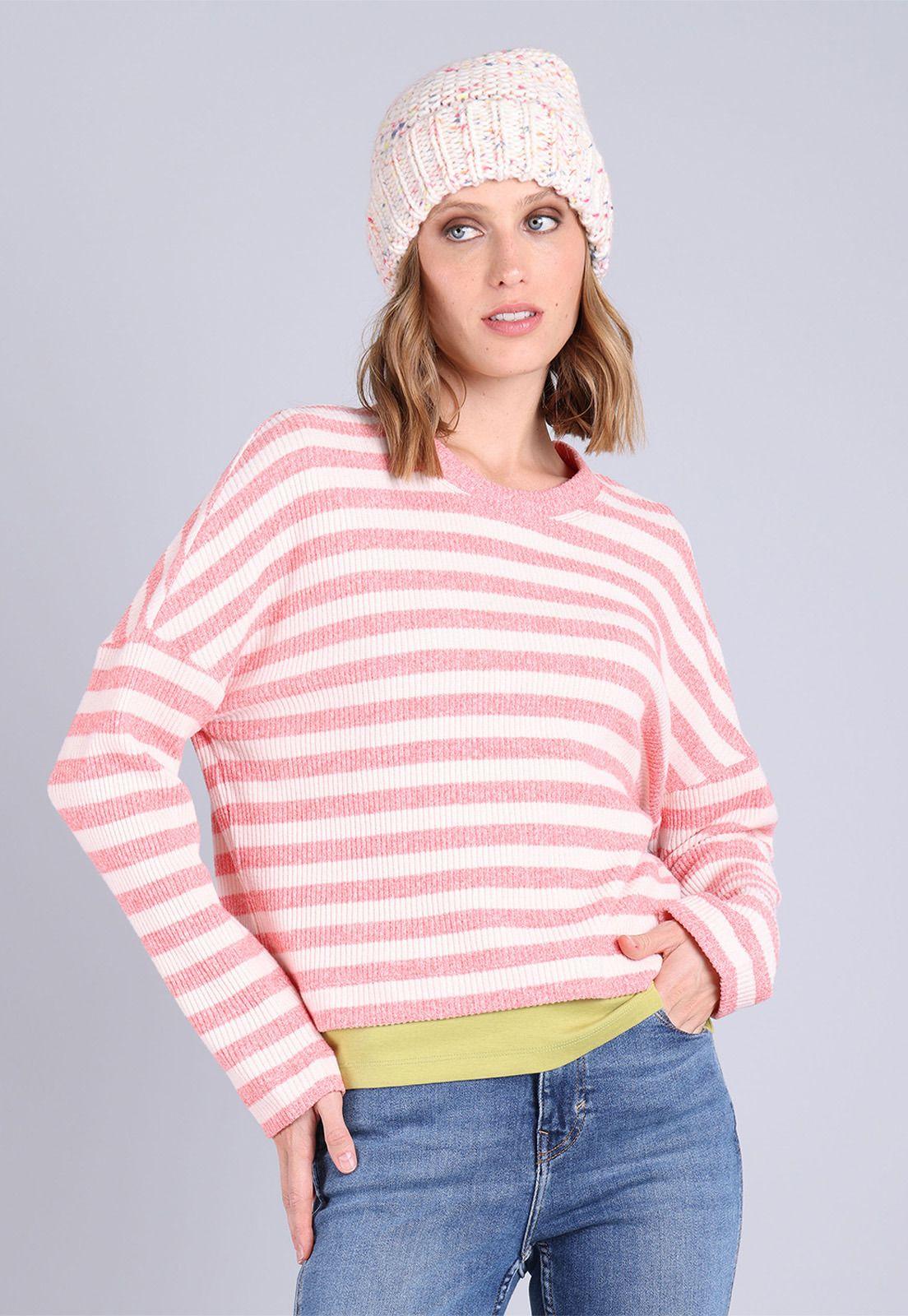 Sweater cuello redondo Mujer Esprit 093CC1K310-0