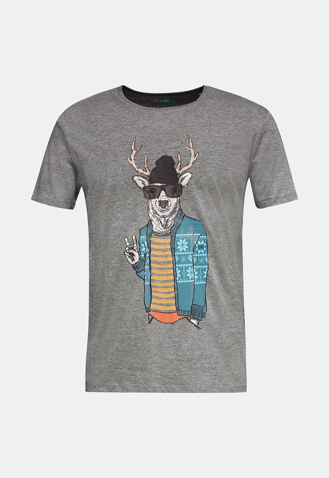 Polera en jersey estampada-8