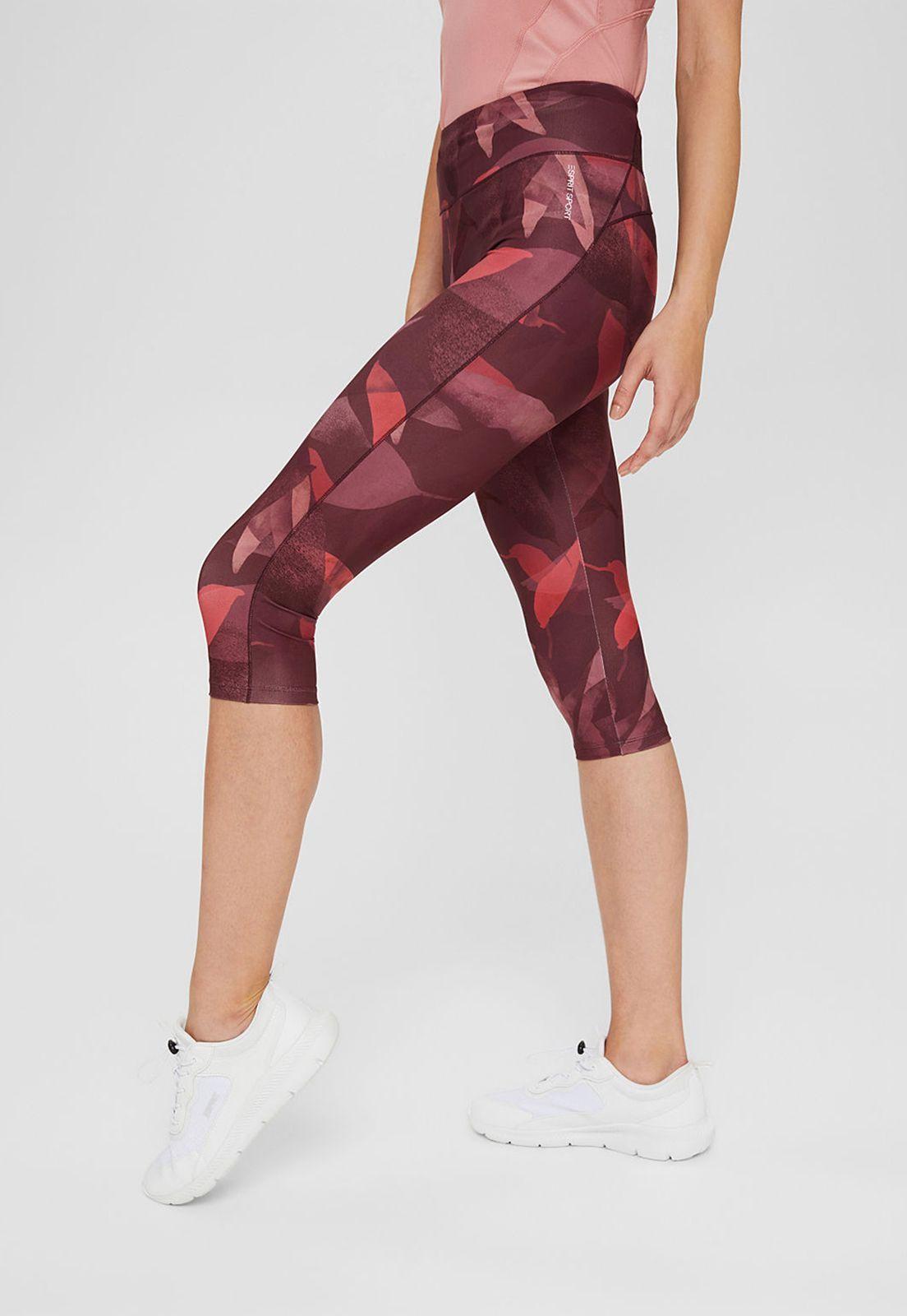 Leggings Mujer Deportivos Con Estampado Y E-Dry Esprit-0