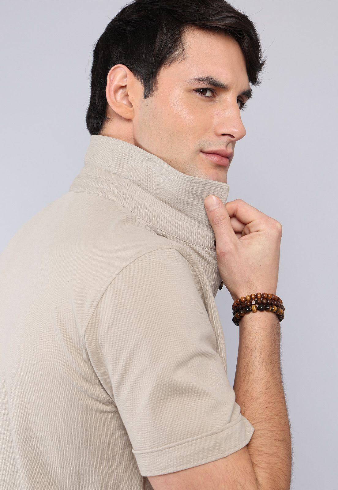 Polera Abotonada Spandex Arrow-4