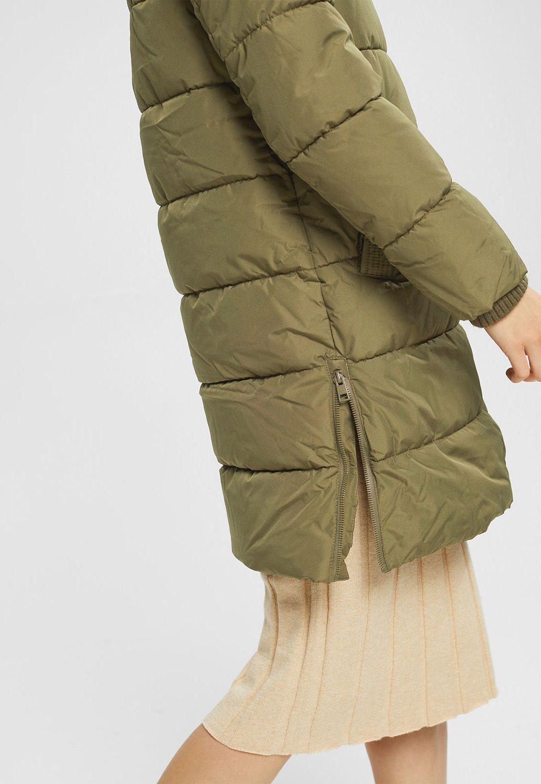 Parka Acolchada Mujer Esprit Verde oscuro-2