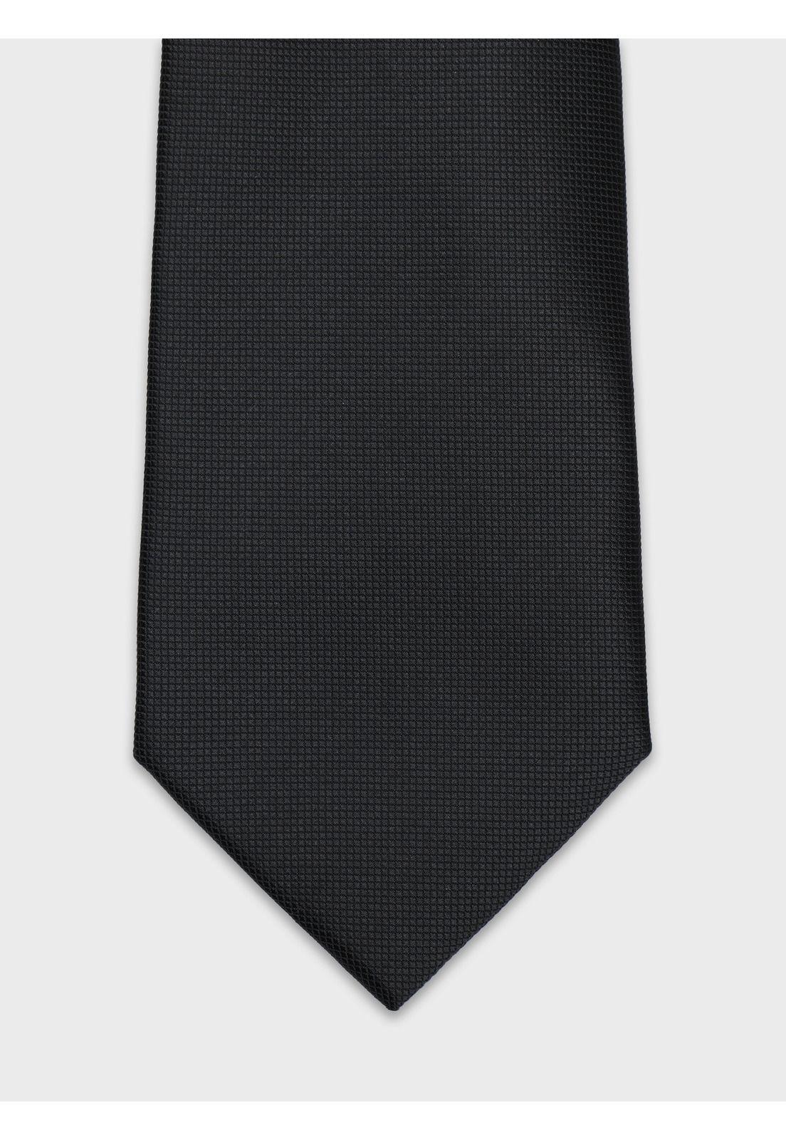 Corbata Texturada Negro Piero Butti PBCCO16NE-2