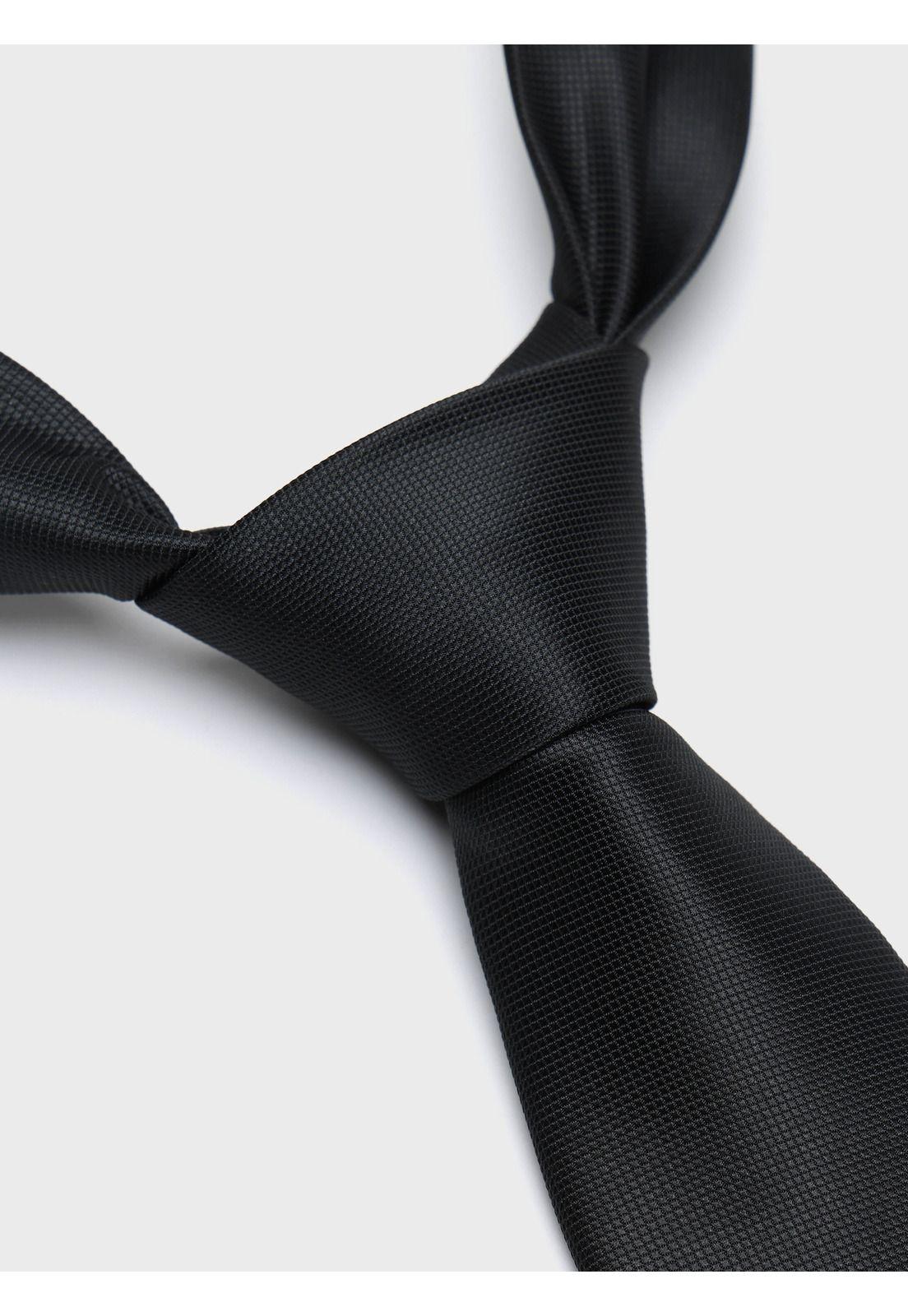 Corbata Texturada Negro Piero Butti PBCCO16NE-3