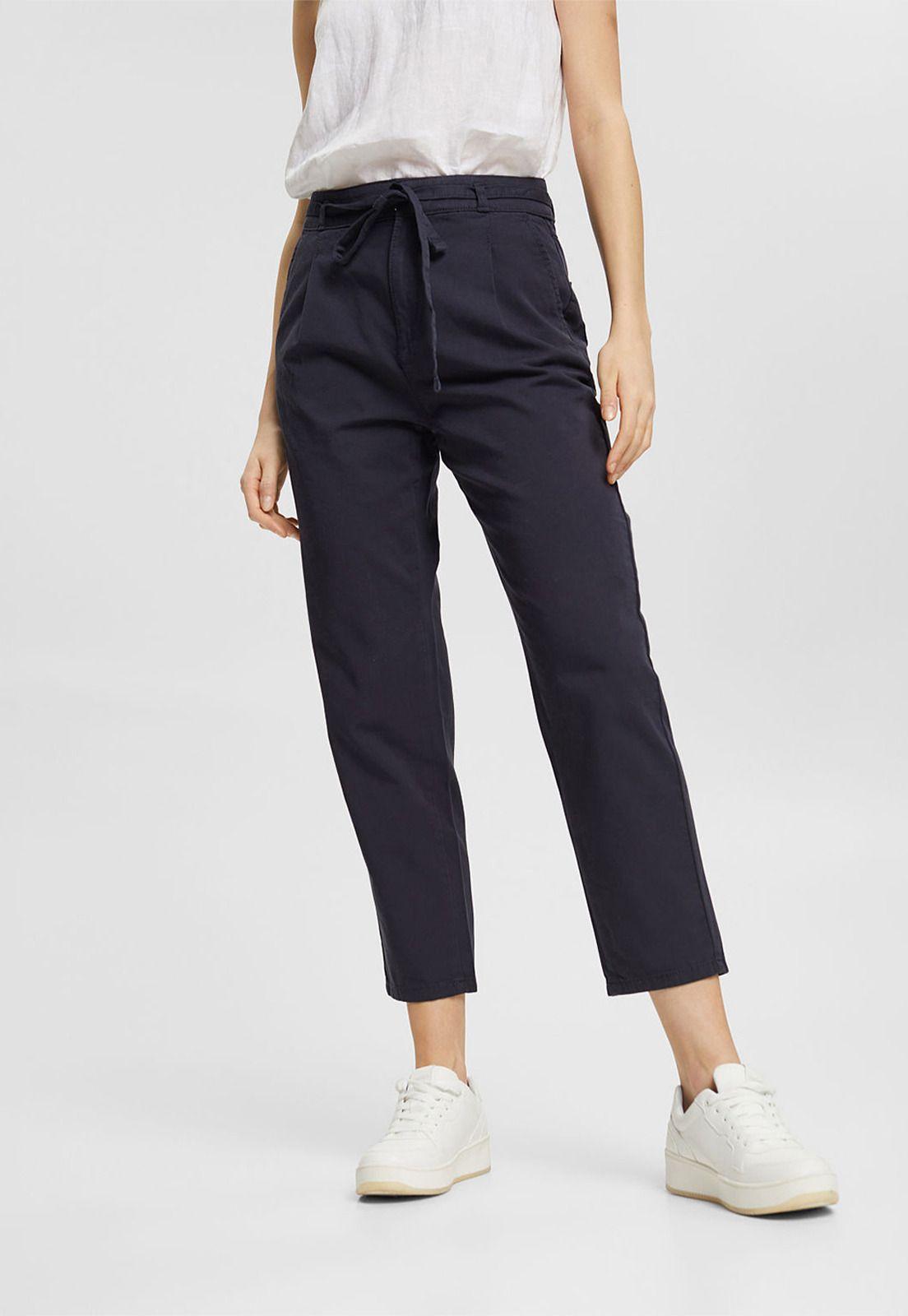 Pantalón Chino Esprit Azul marino-0