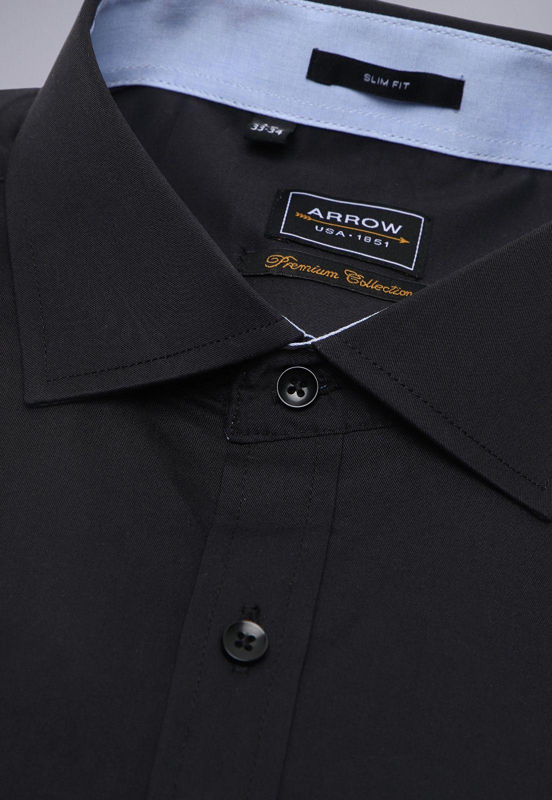 Camisa Hombre Arrow Formal Lisa Spandex Slim Fit-1