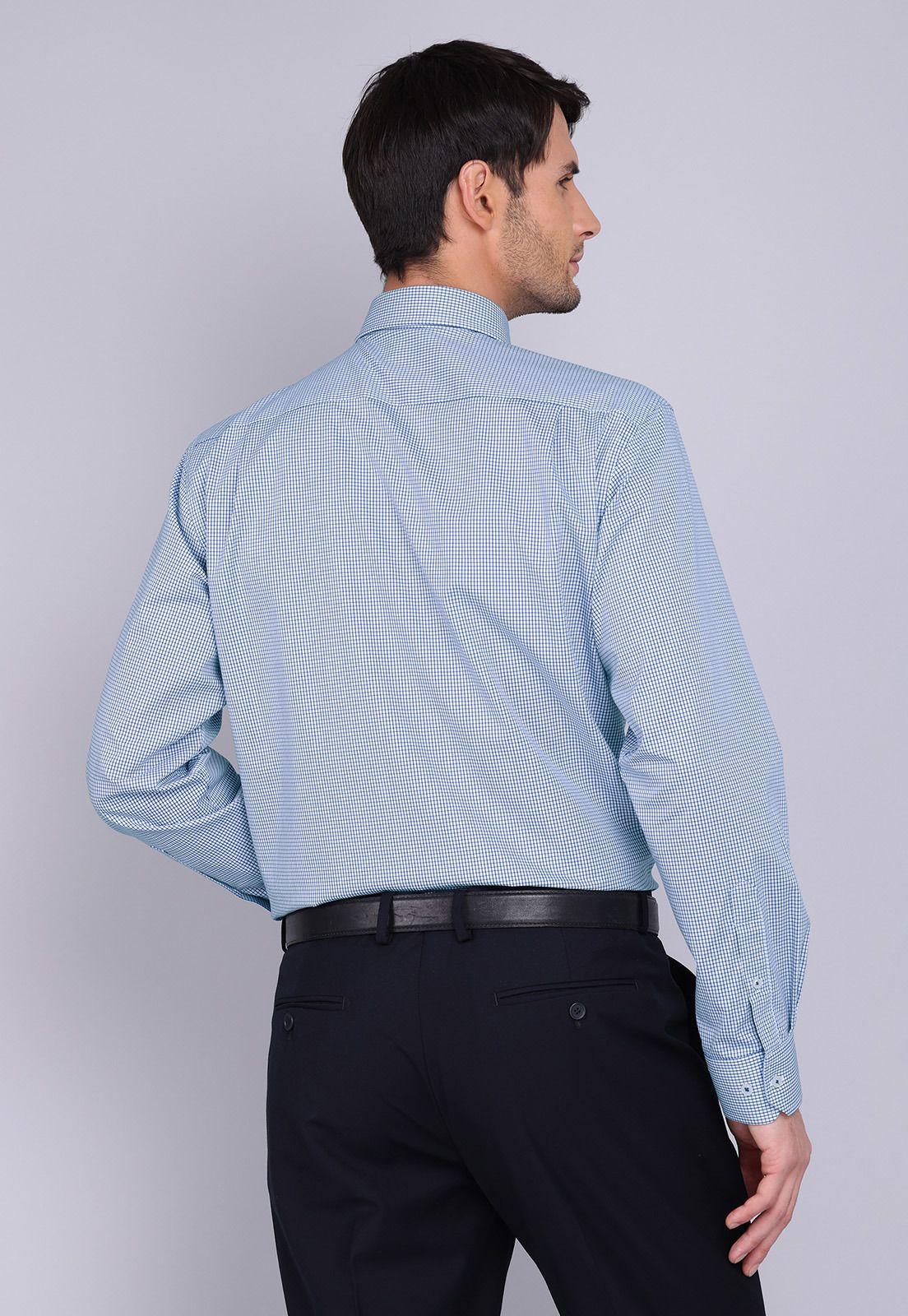 Camisa Formal Cuadros Spandex Arrow-2