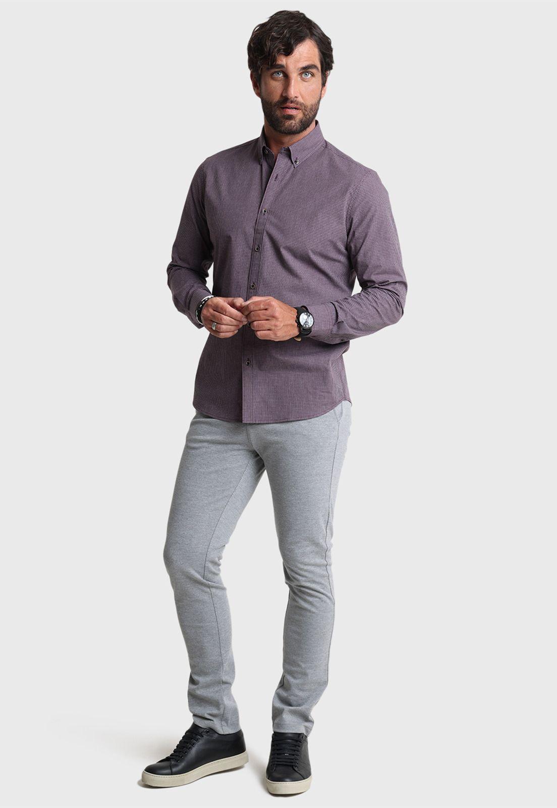 Camisa ML Cuadros Arrow-4