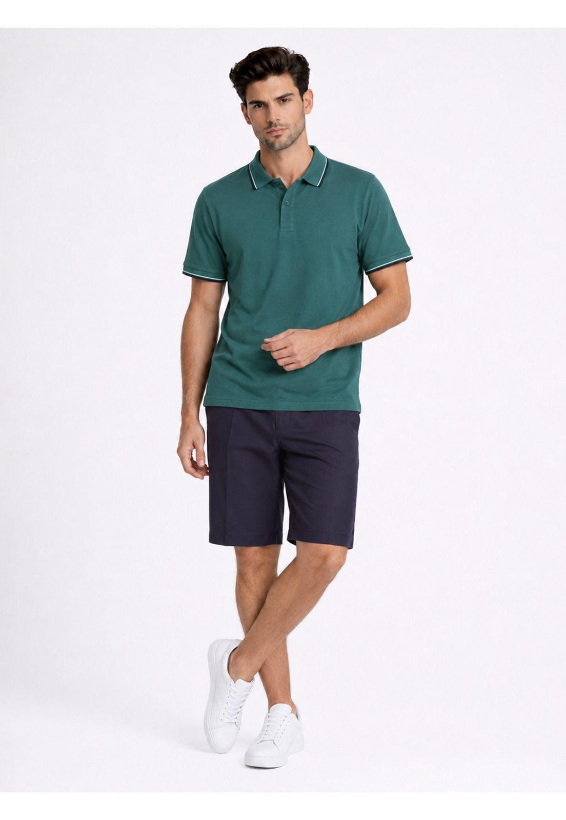 Polera Pique Regular Fit Verde Piero Butti PBDVK51VE-3