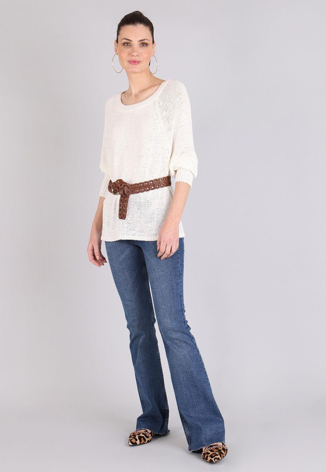 Sweater Cuello Redondo Mujer Soviet-3