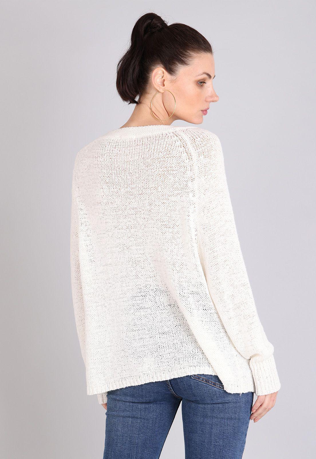 Sweater Cuello Redondo Mujer Soviet-1