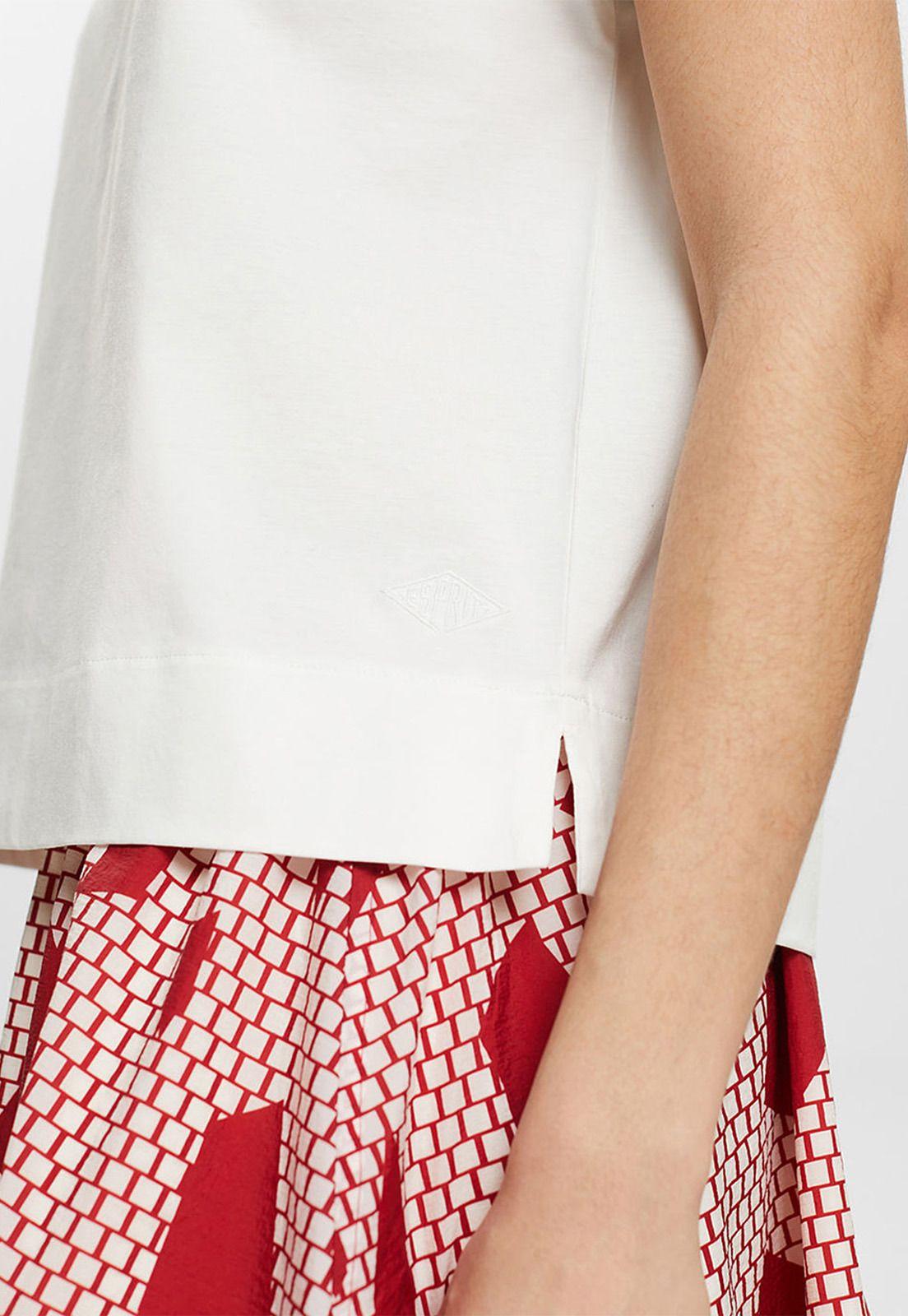 Polera De Algodón Mujer Esprit 034EE1K322-2