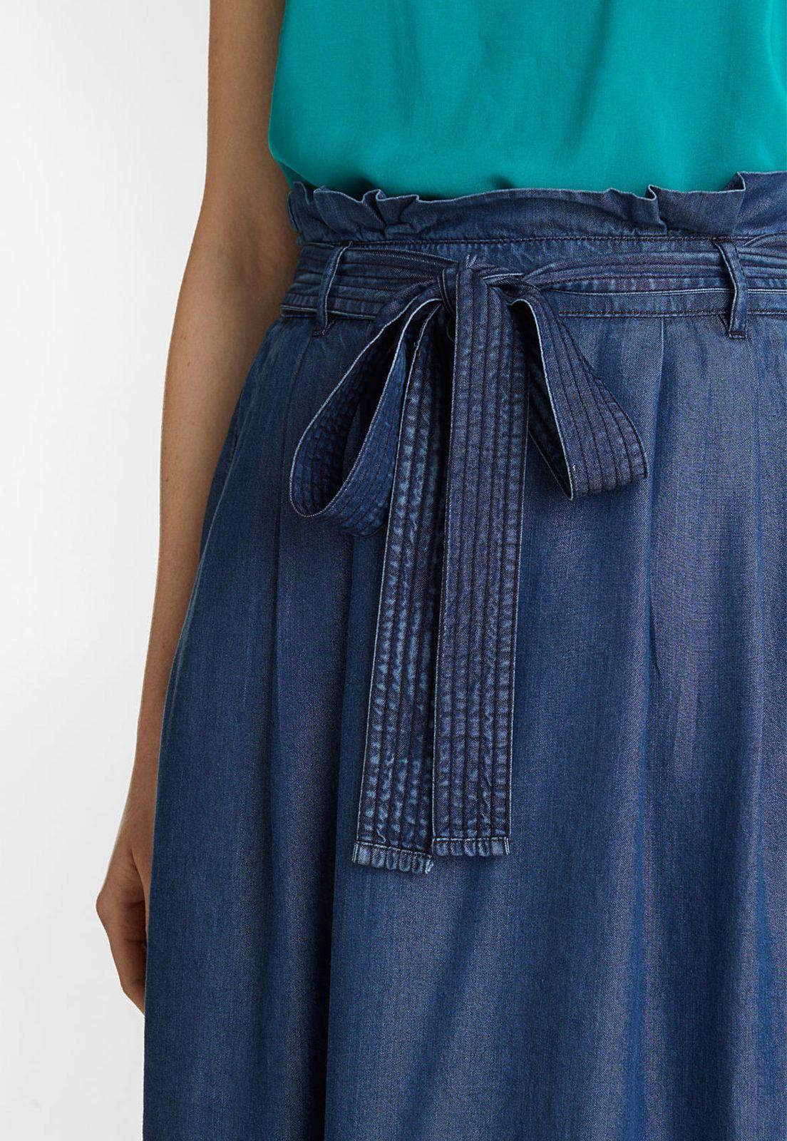 En TENCEL™: falda paperbag-2