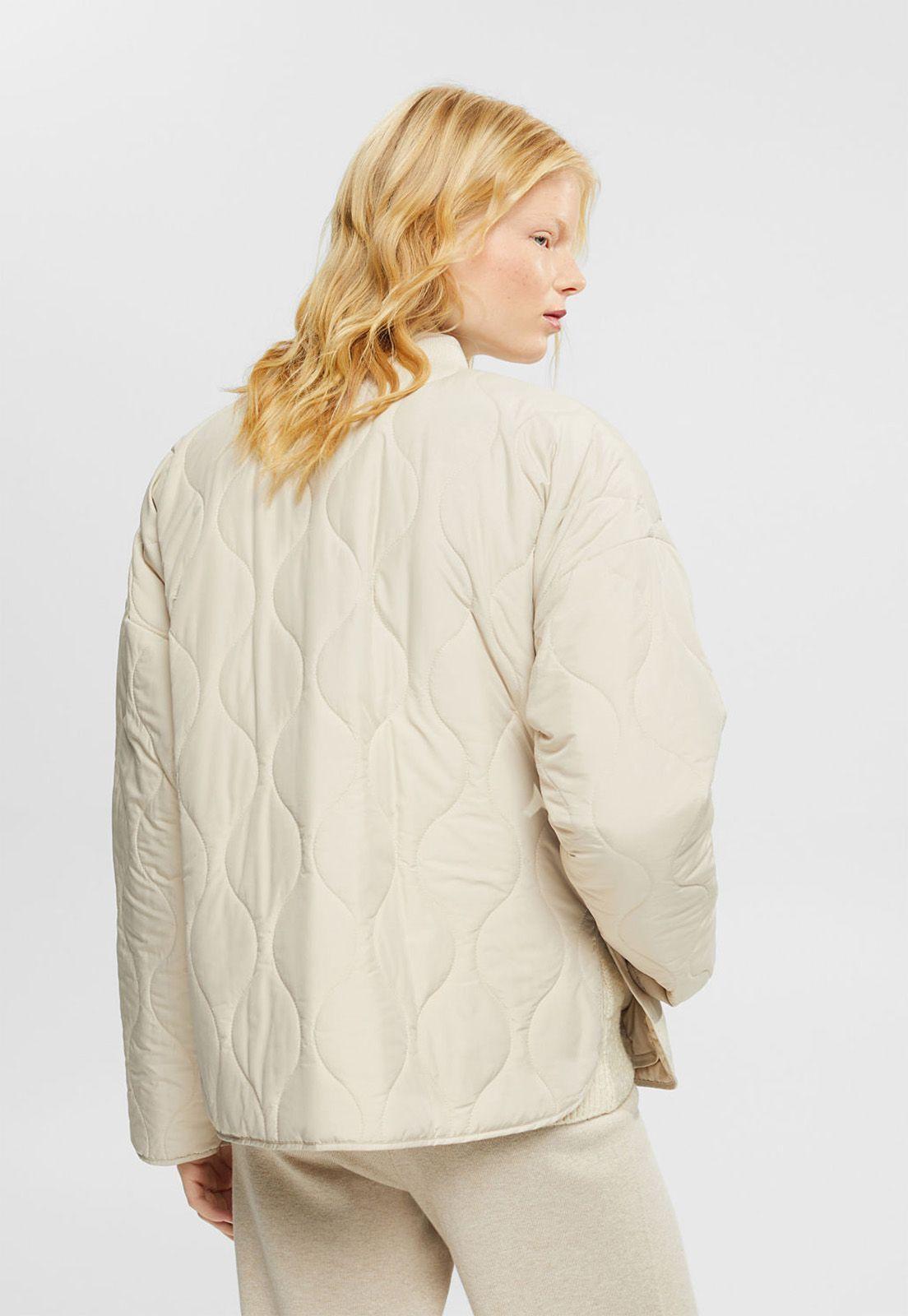 Chaqueta Acolchada Ligera Mujer Esprit Azul marino-1