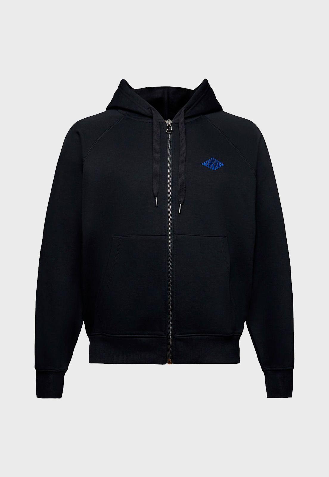 Polerón Con Capucha Bordada Con Logo Hombre Esprit-3