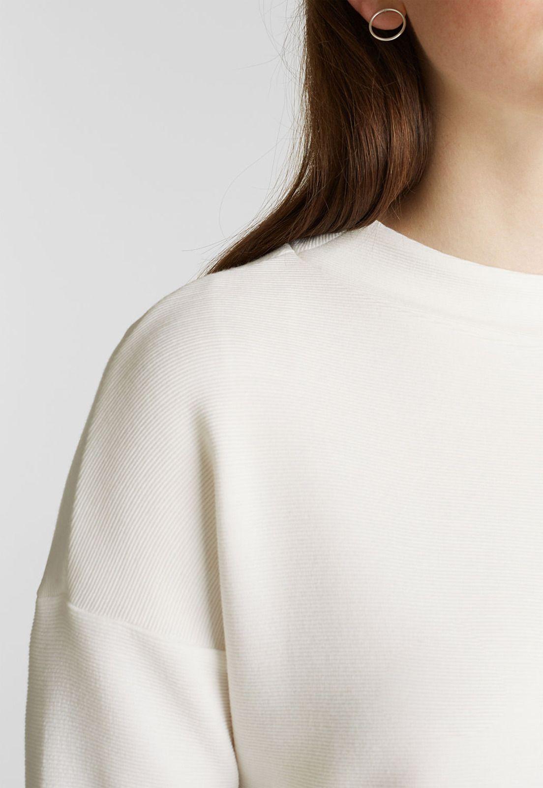Sweater canalé cuello mao-6