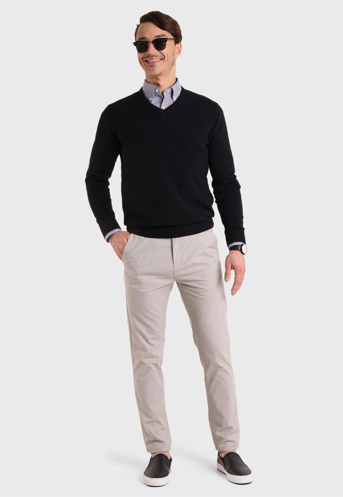 Sweater Cuello V Guy Laroche-3