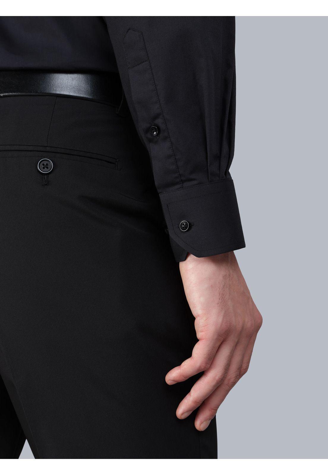 Camisa Formal Spandex Slim Fit Negro Arrow ARM0509NE-5