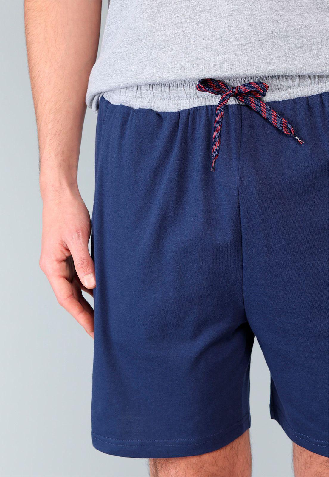 Pijama Corto Cuello Redondo Arrow P1V3207GR-4