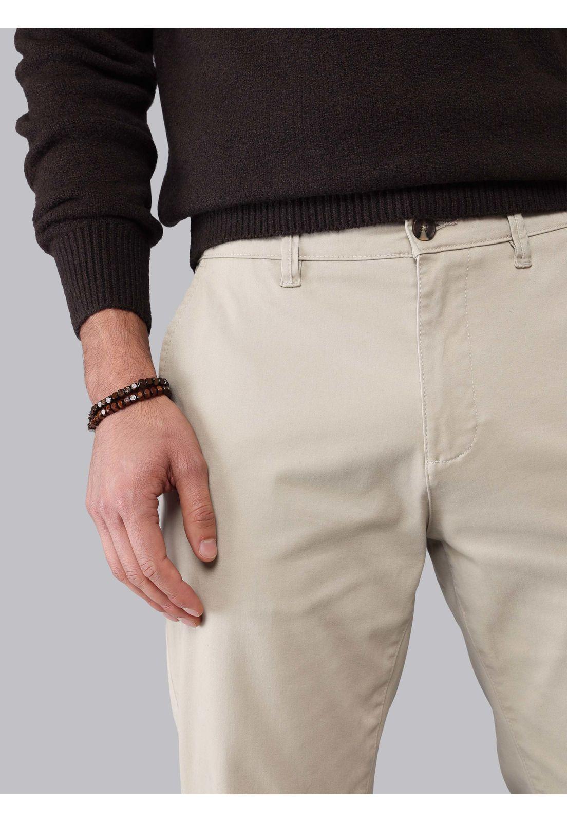 Pantalón Chino Spandex Regular Fit Beige Piero Butti PBCIB11BE-2